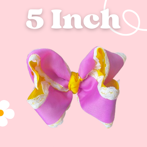 Purple Lace Boutique Bow