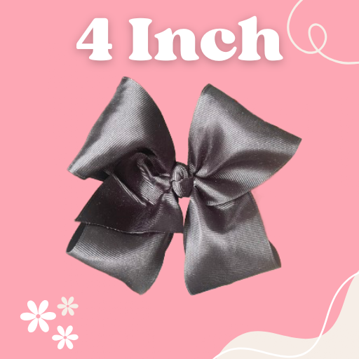 Solid Black Boutique Bow